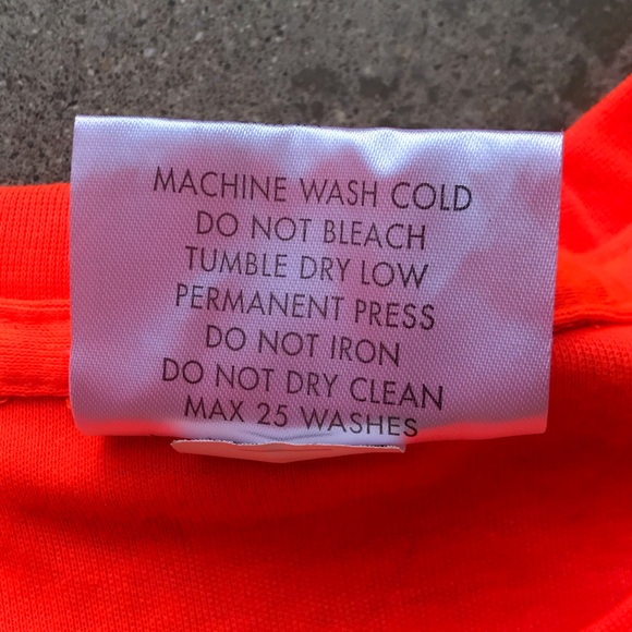 Neon Orange Safety Shirt with Silver Reflective Stripes. Men’s XL. NWOT - Picture 4 of 4